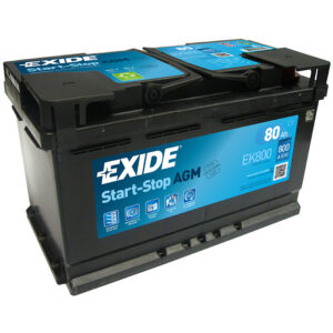 Akumulator Start&Stop AGM EK800 12V 80Ah (Exide)