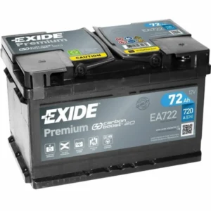 Akumulator EA722 12V 72Ah (Exide Premium)