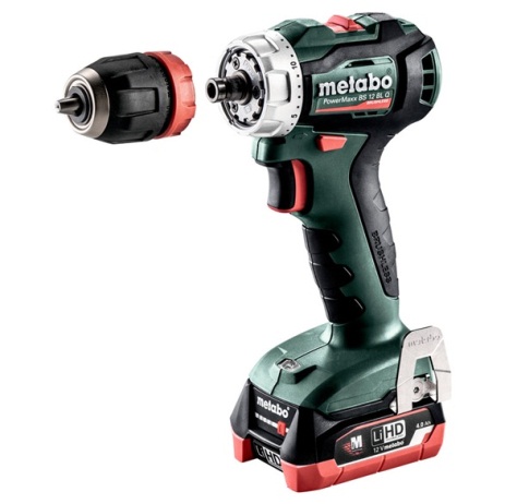 Second image of Akumulatorski odvijač-bušilica bez četkica PowerMaxx BS 12 BL Q (metabo)