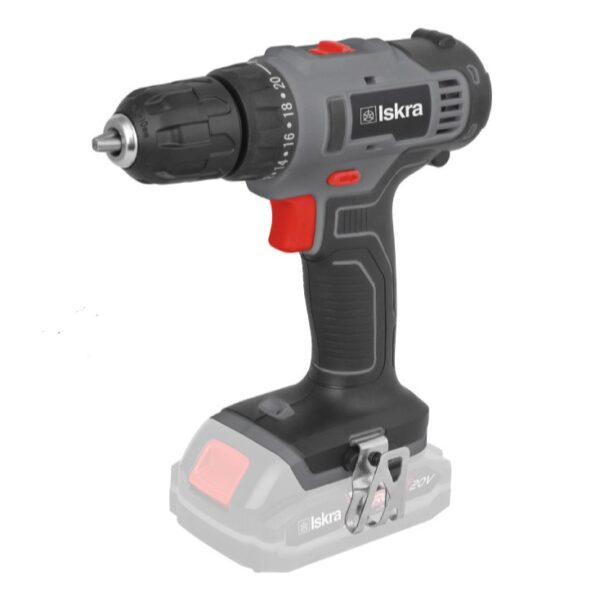 Akumulatorska bušilica odvrtač 20V X-CROSS (Iskra)