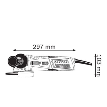 Second image of Ugaona brusilica sa sistemom X-LOCK GWX 13-125 S (06017B6002) (Bosch)