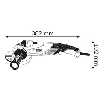 Second image of Ugaona brusilica GWS 18-125 L (06017A3000) (Bosch)