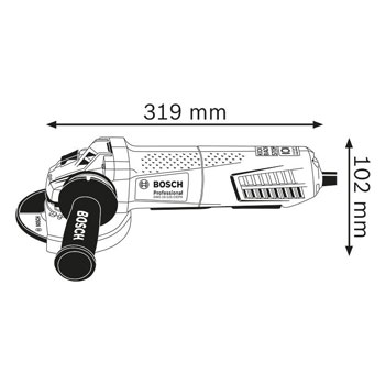 Second image of Ugaona brusilica GWS 15-125 CIEPX (0601796306) (Bosch)