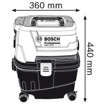 Second image of Usisivač za suvo i mokro usisavanje GAS 15 (06019E5000) (Bosch)