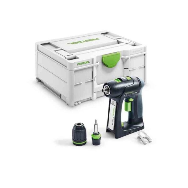 Akumulatorska bušilica odvijač C 18-Basic (Festool)