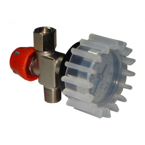 Second image of Regulator protoka sa manometrom 90105/W (Walcom)