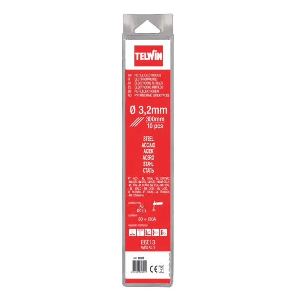 Elektroda rutilna 3,20mm/10kom AWS 5.1 E6013 (Telwin)