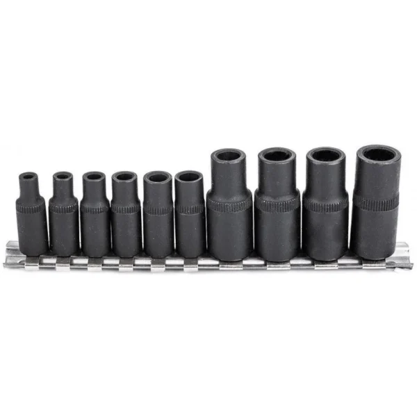 Set udarnih nasadnih ključeva 1/4″ i 3/8″ 10 kom. (Lincos)
