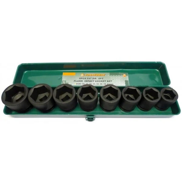 Set udarnih nasadnih ključeva 3/4″ 8 kom. (Jonnesway)