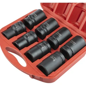 Set udarnih nasadnih ključeva 1″ 8 kom. (redats)