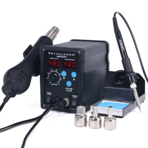 Stanica za lemljenje na vruć vazduh 2 u 1, 750W (STAHLWERK)