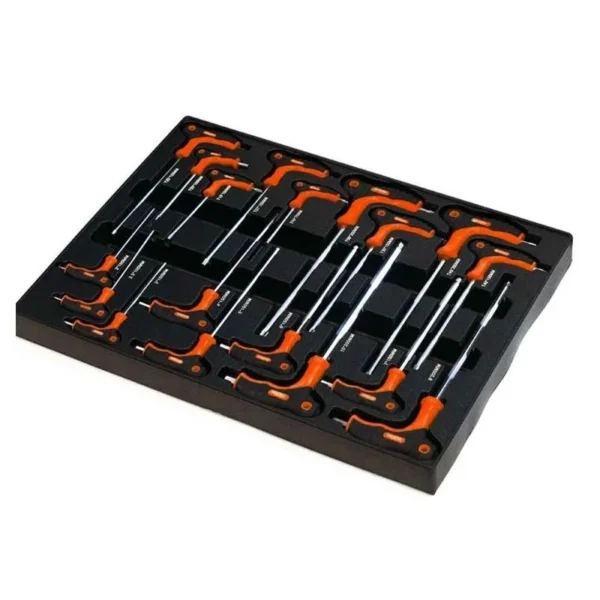 Set Torx i imbus ključeva sa G ručkom 18 kom. (Lincos)