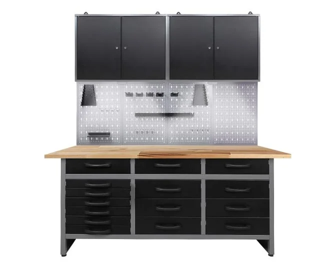 Univerzalni orman za alat sa radnim stolom 1600x600x2050mm