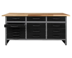 Radionički sto sa petnaest fioka 1600x600x850mm